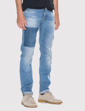 Load image into Gallery viewer, Nudie Steady Eddie Jeans - Indigo Patched