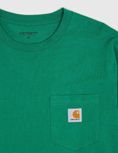 Load image into Gallery viewer, Carhartt Pocket Long Sleeve T-Shirt - Mojito Green