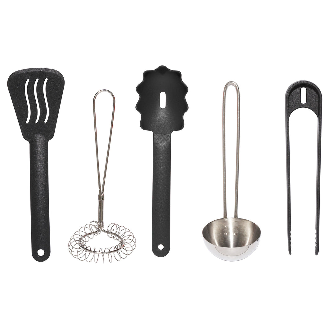 5-piece toy kitchen utensil set