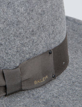 Load image into Gallery viewer, Bailey Curtis Widebrim Fedora Hat - Oxford Grey Mix
