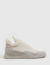 Load image into Gallery viewer, Filling Pieces Low Top Ghost Perforated (Leather) - Grey
