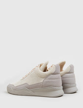 Load image into Gallery viewer, Filling Pieces Low Top Ghost Perforated (Leather) - Grey
