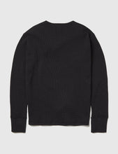 Load image into Gallery viewer, Albam Long Sleeve Waffle T-Shirt - Jet Black

