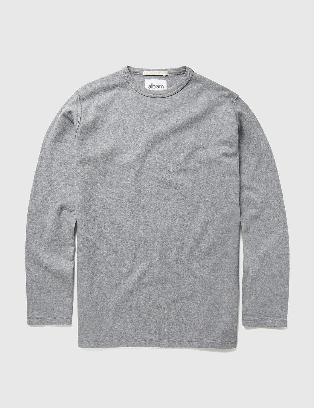 Albam Mid Weight Sweatshirt - Grey Marl
