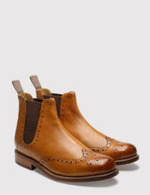 Load image into Gallery viewer, Grenson Jacob Calf Chelsea Boots - Tan
