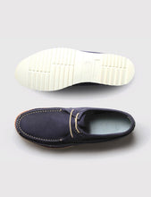 Load image into Gallery viewer, Grenson Owen Moccasins - Navy Nubuck
