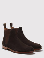 Load image into Gallery viewer, Grenson Nolan Suede Chelsea Boot - Chocolate Brown
