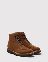 Load image into Gallery viewer, Grenson Grover Suede Apron Boot - Snuff
