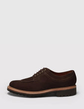 Load image into Gallery viewer, Grenson Percy Suede Apron Shoes - Chocolate
