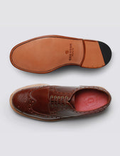 Load image into Gallery viewer, Grenson Archie Brogue Shoes - Chestnut Brown
