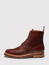 Load image into Gallery viewer, Grenson Fred Brogue Boot - Chestnut Brown
