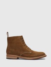 Load image into Gallery viewer, Grenson Fergal Suede Derby Boot - Snuff Brown
