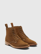 Load image into Gallery viewer, Grenson Fergal Suede Derby Boot - Snuff Brown
