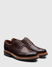 Load image into Gallery viewer, Grenson Archie Brogue Shoes - Dark Brown
