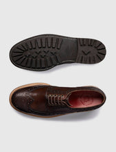 Load image into Gallery viewer, Grenson Archie Brogue Shoes - Dark Brown
