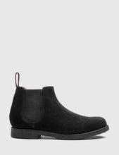 Load image into Gallery viewer, Grenson Hayden Suede Chelsea Boot - Black
