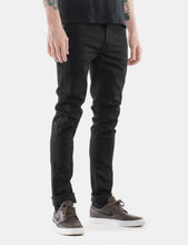 Load image into Gallery viewer, Nudie Lean Dean Jeans (Slim Tapered) - Dry Cold Black
