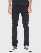 Load image into Gallery viewer, Nudie Grim Tim Jeans (Slim Straight) - Dry Cold Black
