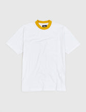 Load image into Gallery viewer, Stussy Jacquard Neck T-Shirt - White
