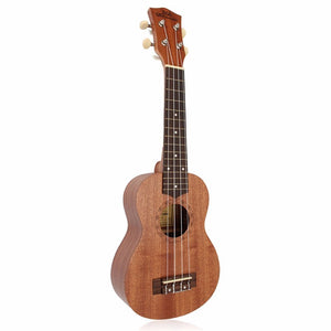 21 inch Soprano Ukulele Uke Sapele 12 Frets Musical Instrument