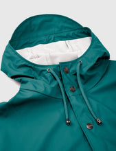 Load image into Gallery viewer, Rains Long Jacket - Dark Teal
