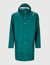 Load image into Gallery viewer, Rains Long Jacket - Dark Teal

