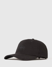 Load image into Gallery viewer, Stussy Basic Logo Low Pro Cap - Black
