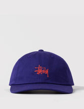 Load image into Gallery viewer, Stussy Basic Logo Twill Cap - Plum
