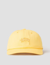 Load image into Gallery viewer, Stussy Tonal Stock Low Cap - Yellow
