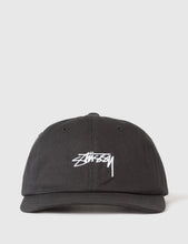 Load image into Gallery viewer, Stussy Smooth Stock Low Cap - Black
