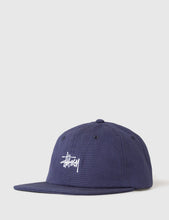 Load image into Gallery viewer, Stussy Smooth Stock Canvas Cap - Navy Blue
