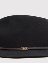 Load image into Gallery viewer, Bailey Jackman Unstructured Fedora Hat - Black
