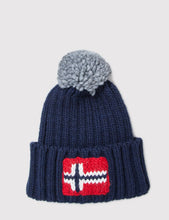 Load image into Gallery viewer, Napapijri Semiury Wool Mix Beanie Hat - Navy
