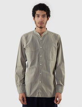 Load image into Gallery viewer, Universal Works Stoke Collarless Shirt - Sage
