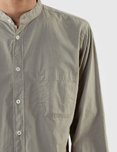Load image into Gallery viewer, Universal Works Stoke Collarless Shirt - Sage
