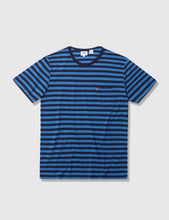 Load image into Gallery viewer, Levis Sunset Pocket T-shirt (Stripe) - Indigo/Blue
