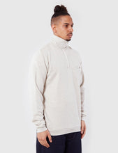 Load image into Gallery viewer, Universal Works 1/4 Zip Sweatshirt - Sand Marl
