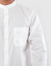 Load image into Gallery viewer, Universal Works Stoke Collarless Shirt - Ecru
