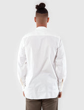 Load image into Gallery viewer, Universal Works Stoke Collarless Shirt - Ecru
