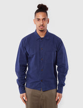 Load image into Gallery viewer, Universal Works Uniform Denim Shirt - Indigo Blue
