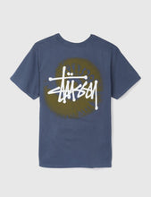 Load image into Gallery viewer, Stussy Basic Swirl T-Shirt - Navy
