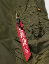 Load image into Gallery viewer, Alpha Industries MA1 Flight Bomber Jacket - Dark Green
