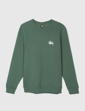 Load image into Gallery viewer, Stussy Basic Sweatshirt - Dark Forest Green
