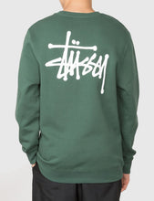 Load image into Gallery viewer, Stussy Basic Sweatshirt - Dark Forest Green
