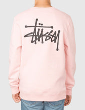 Load image into Gallery viewer, Stussy Basic Sweatshirt - Dusty Rose Pink
