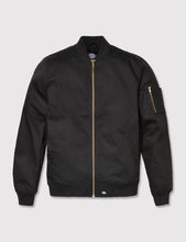 Load image into Gallery viewer, Dickies Hughson Bomber Jacket - Black

