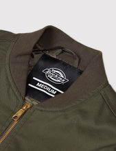 Load image into Gallery viewer, Dickies Hughson Bomber Jacket - Dark Olive
