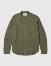 Load image into Gallery viewer, Albam Grandad Shirt - Leaf Green
