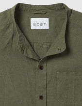 Load image into Gallery viewer, Albam Grandad Shirt - Leaf Green
