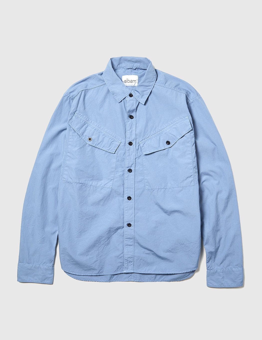 Albam Huey Shirt - Stone Blue
